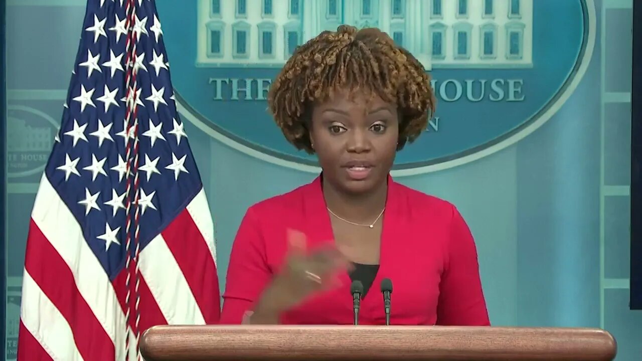 Karine Jean-Pierre Defends Biden's Student Loan Debt Bailout With A Massive Word Salad