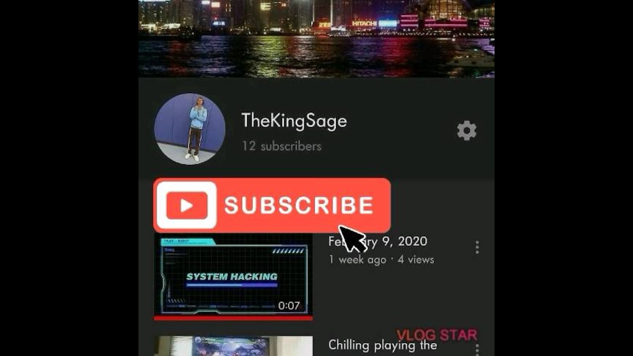 Subscribe to my channel