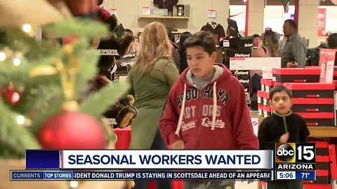 Seasonal workers wanted, offered incentives