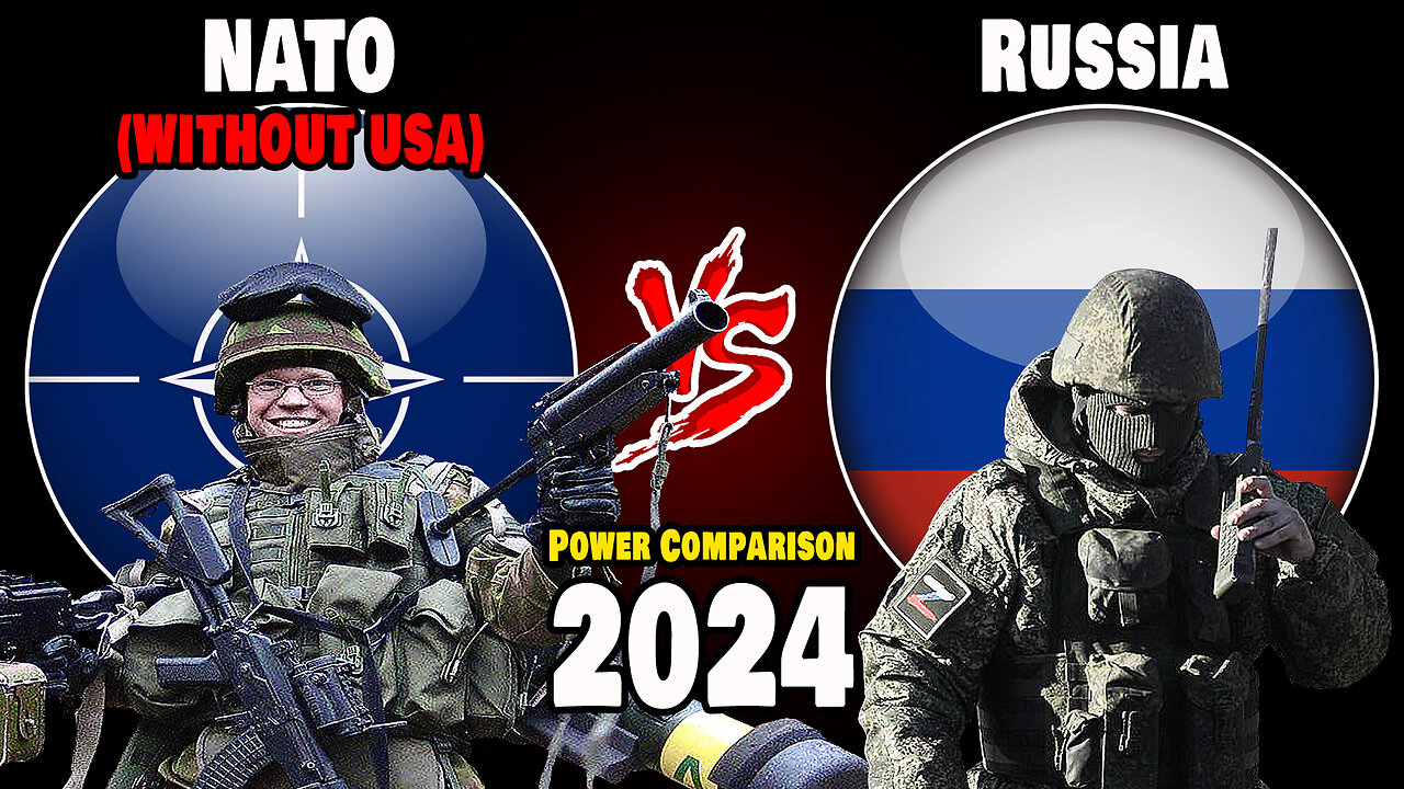 NATO (without USA) vs Russia Military Power Comparison 2024 | Russia vs NATO (without USA) 2024