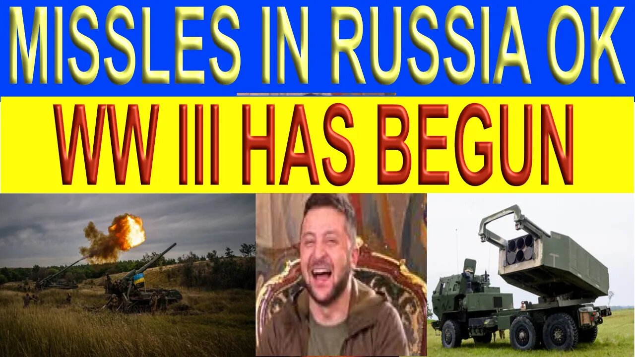 US MISSLES STRIKING RUSSIA US OK's - #ukraine #zelensky #survival #wwiii #shtf #putin #endtimes