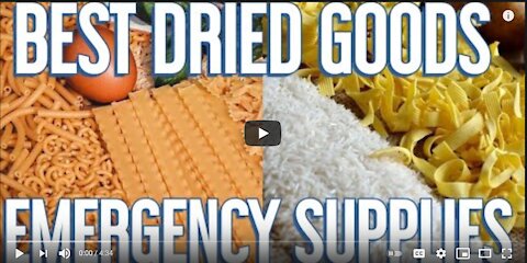 Emergency food preparedness