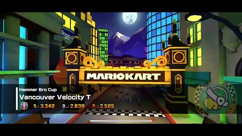 Mario Kart Tour - Vancouver Velocity T Gameplay