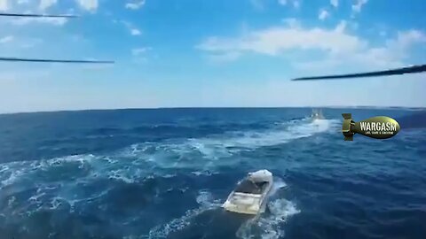 Russia tests an FPV kamikaze drone on a speed boat