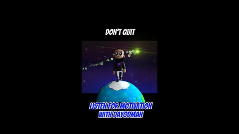 Don’t Quit #dayodman #motivation #eeyayyahh #motivationalspeaker #positivity