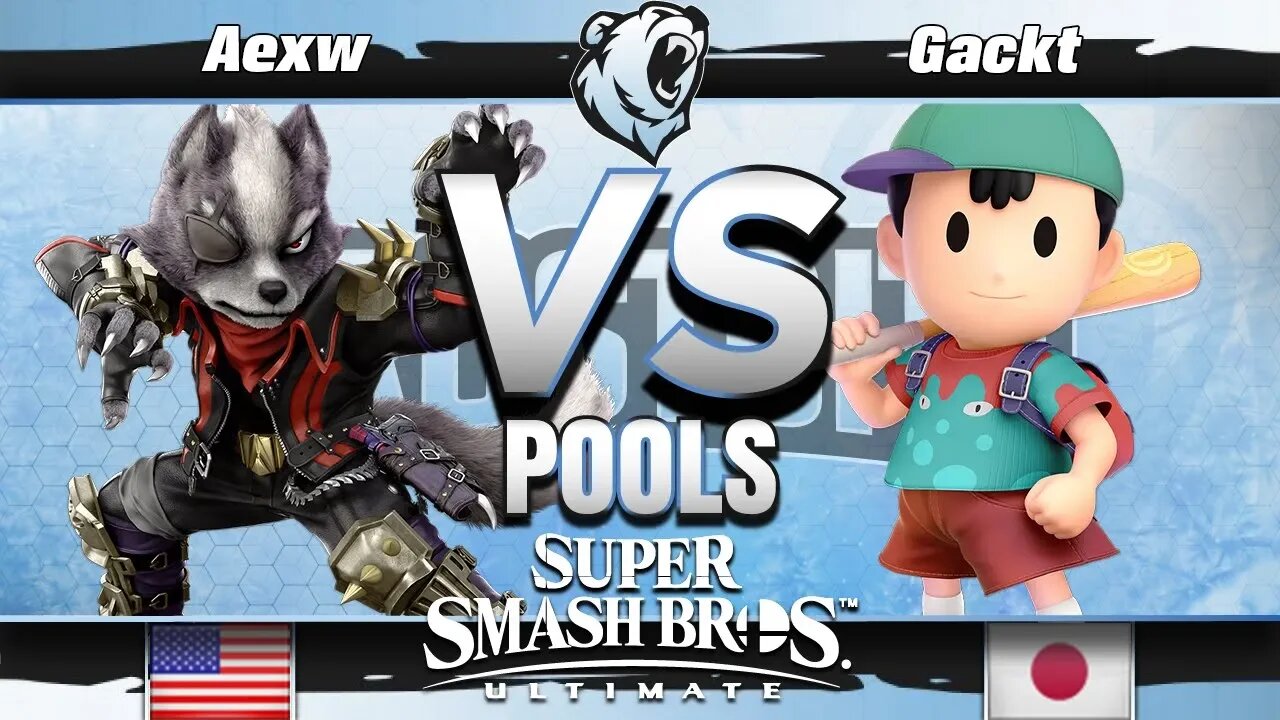 Aexw (Wolf/Young Link) vs. Gackt (Ness) - Ultimate Pools - Frostbite 2019