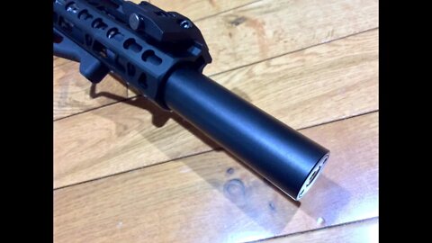 Phantom 6.75" 4/15 tactical AR-15 rifle 1/2x28 barrel shroud by GFGEAR