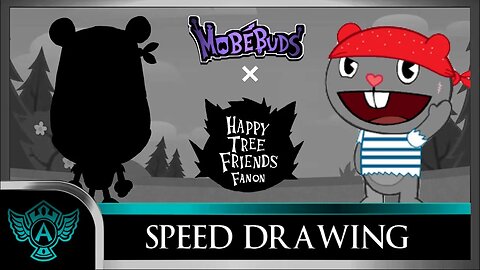 Speed Drawing: Happy Tree Friends Fanon - Ahoy | Mobebuds Style
