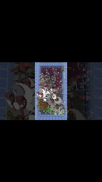 Minecraft 100 Creepers VS 100 Skeletons