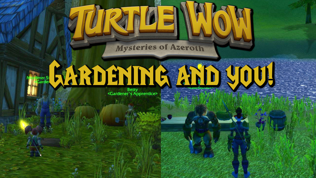 Profession Guide: Gardening (Turtle WoW Unique Profession!)