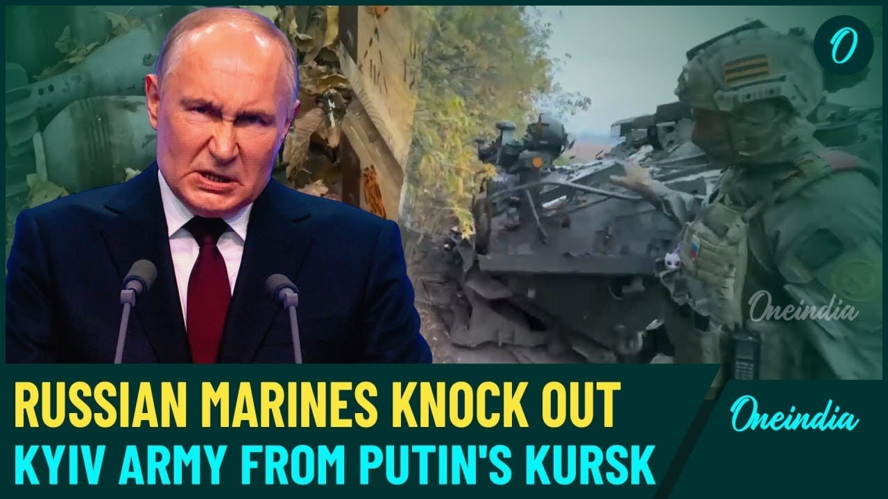 Russian Marines Push Ukrainian Army from Kursk: Major Victory As Weapons Reclaimed