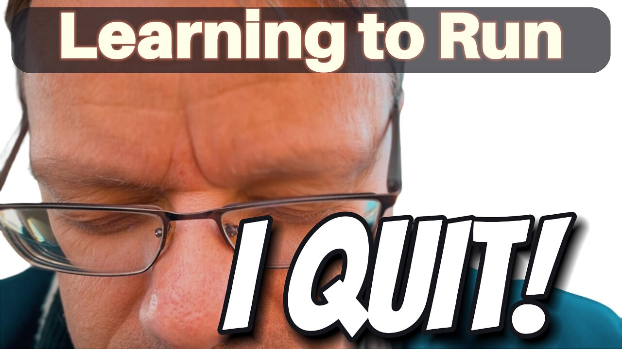 I QUIT | Learn to Run | Vlog Week 5