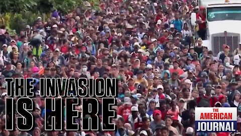 Jaw-Dropping Scale of Migrant Caravan Revealed In New Video
