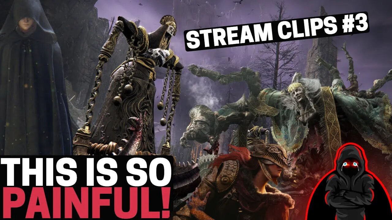 THIS GAME IS PAINFUL! Elden Ring Brought TEARS To My Eyes.. | Hypnotic Stream Clips #3