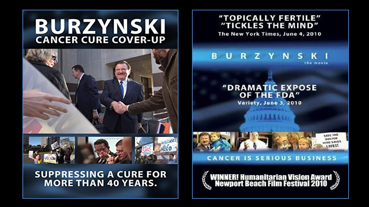 Dr. Burzynski vs the FDA's Cancer Cure Cover-Up - part 2