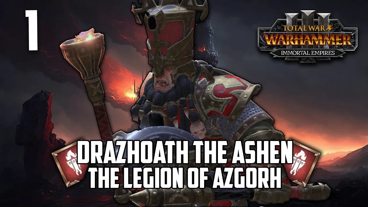 Conquest of the Dark Lands - Drazhoath the Ashen - Forge of The Chaos Dwarfs - Part 1