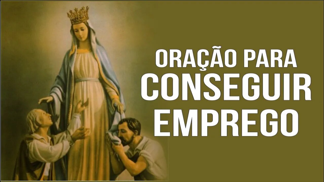 ORAÇÃO PARA CONSEGUIR EMPREGO