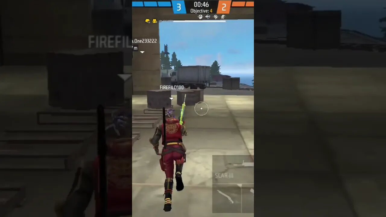 Runing Kill Man. #shorts #firefild100 #viral