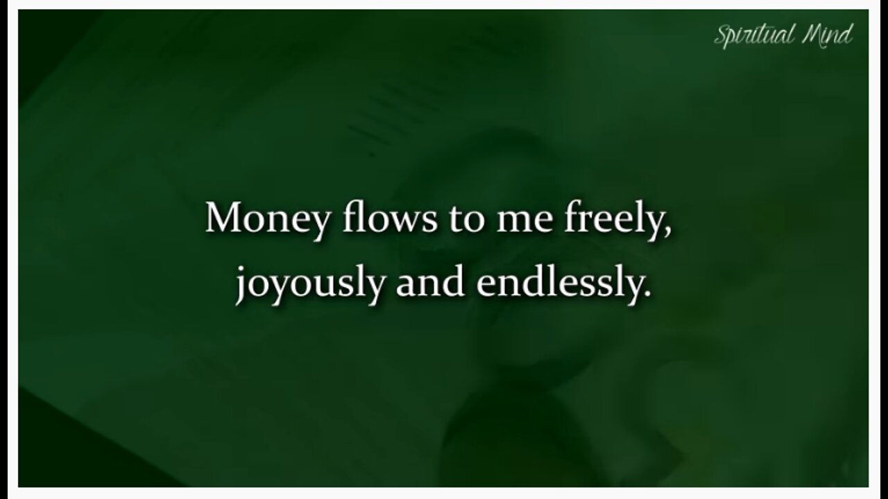 Joseph Murphy Money Affirmation Meditation - Extended Revised Version 2 - Theta Waves