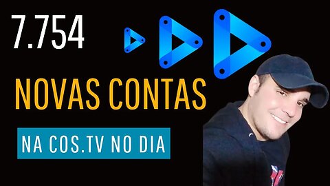 7 MIL NOVOS USUARIOS NA COS.TV NO DIA