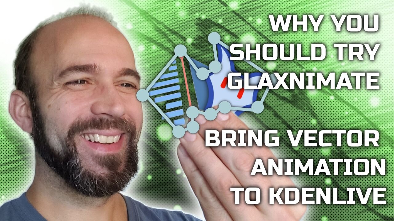 Why You Should Try Glaxnimate - Bring Vector Animation to KDEnlive