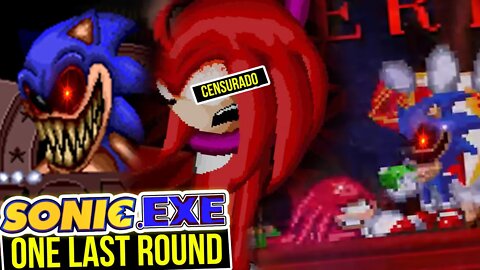 Sonic.exe One Last Round 😈| Todos os Finais do Knuckles - Rk Play