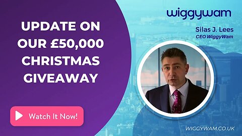 WiggyWam - Update on our Christmas Giveaway