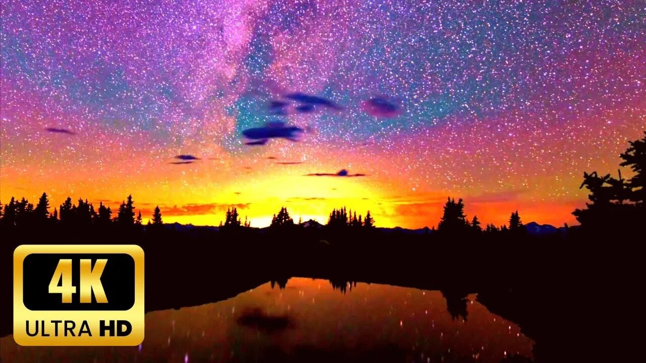 Relaxing Sleep Music ★ 4K STUNNING Nature ★ Deep Sleep Music, Relaxing Music, Stress Relief