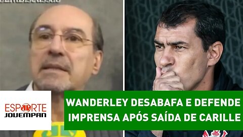 Wanderley DESABAFA e defende IMPRENSA após saída de Carille