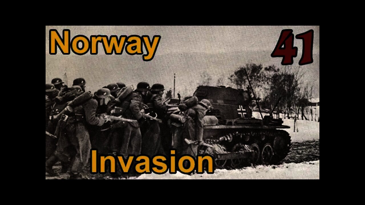 Hearts of Iron 3: Black ICE 10.41 - 41 Germany - Norway Invaded - Operation Weserübung