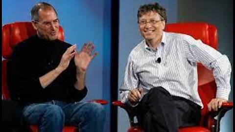 Steve Jobs and Bill Gates