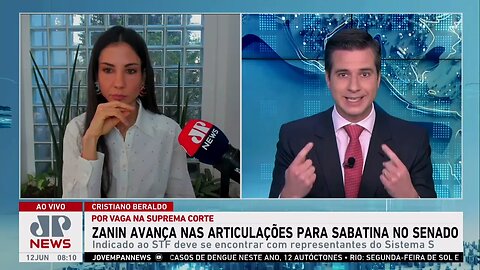 Amanda Klein e Beraldo analisam avanço das articulações de Zanin para sabatina no Senado