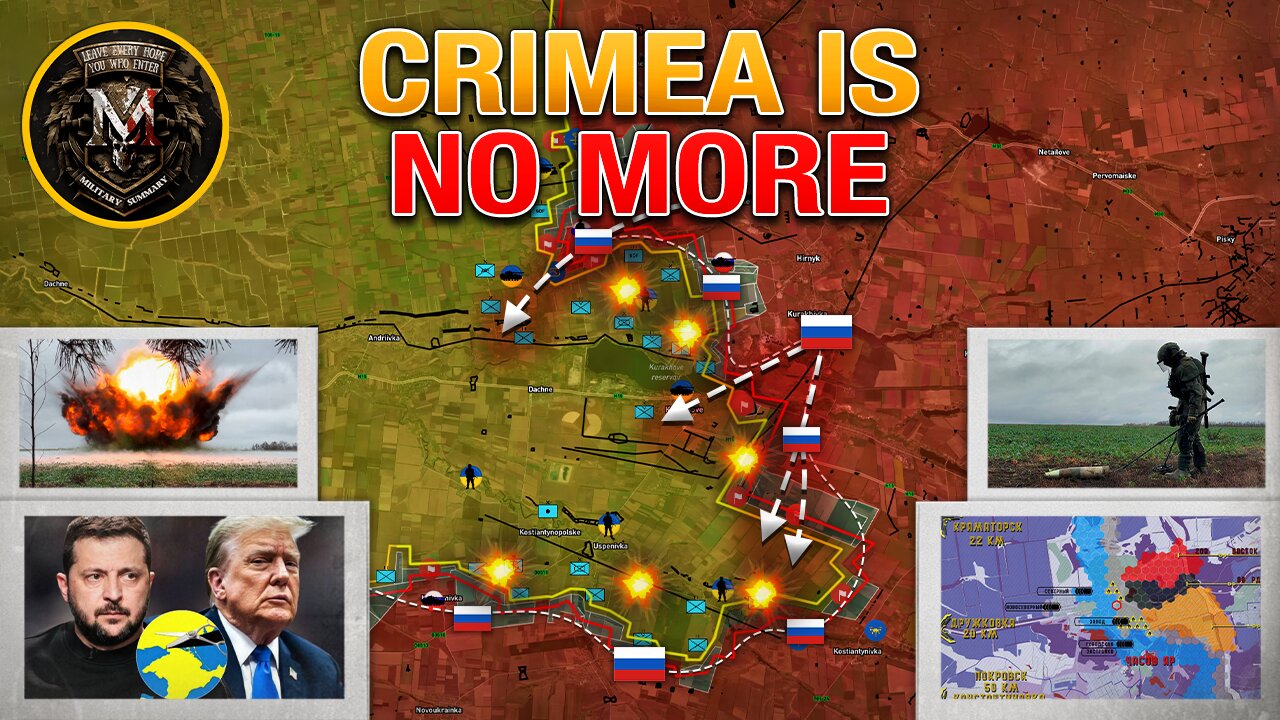 NATO In Exchange For Crimea🌏Russians Are Already Storming Kurakhove⚔️Military Summary For 2024.11.10