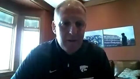 Kansas State Football | Chris Klieman talks about how the guys are staying in shape at home