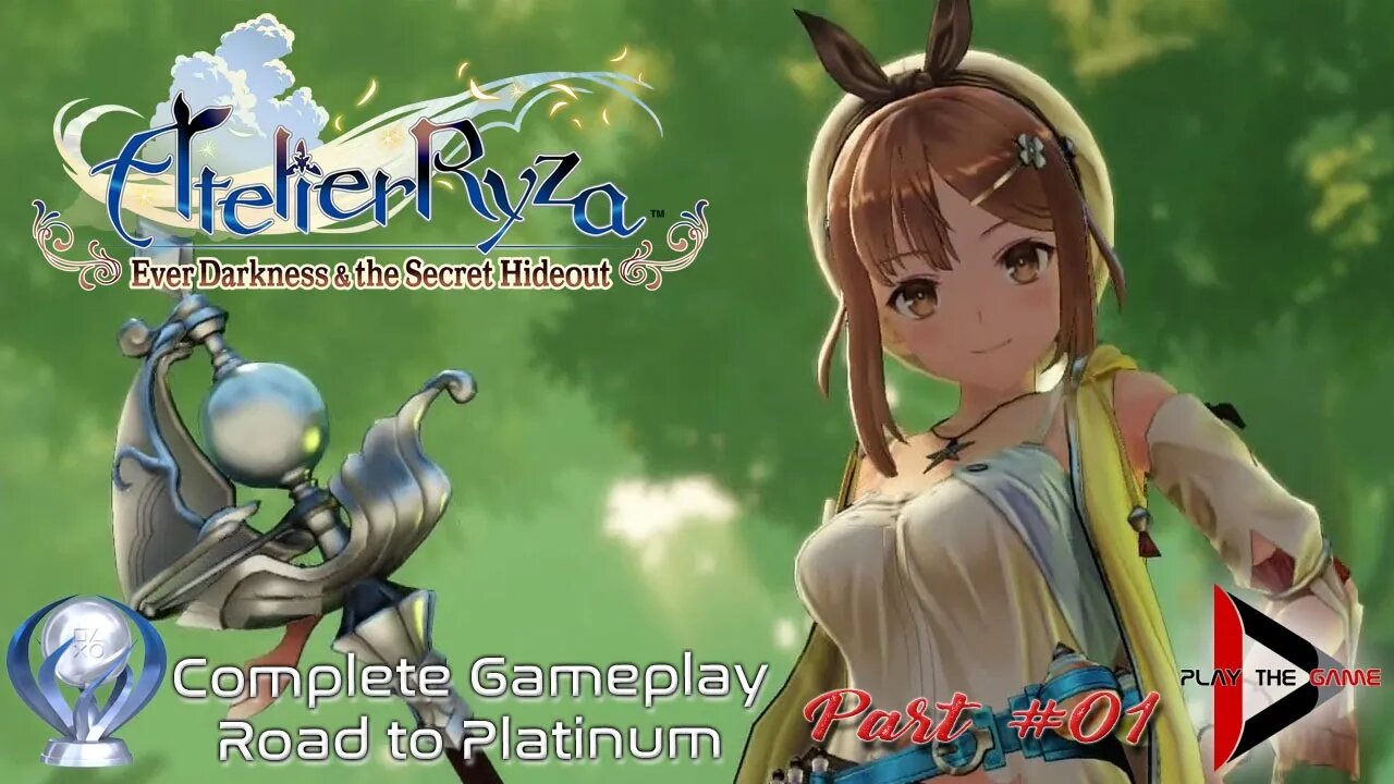 Atelier Ryza: Ever Darkness & the Secret Hideout - Road to Platinum #01 [PT-BR][GAMEPLAY]