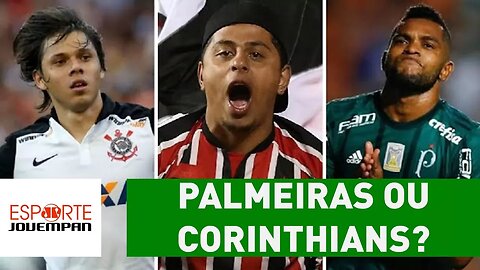 Palmeiras ou Corinthians? Quem são-paulinos preferem campeão?