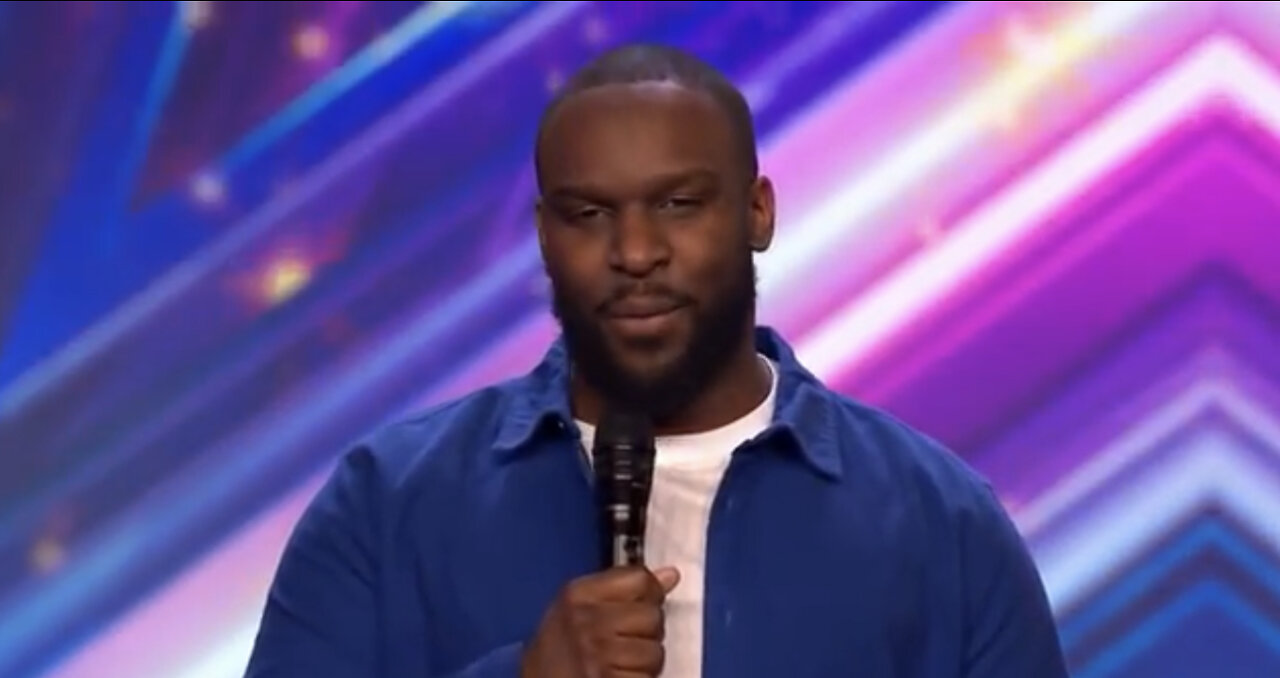 GOLDEN BUZZER - Comedian Axel Blake on BGT!