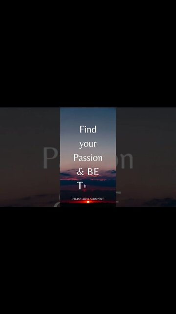 Find Your Passion