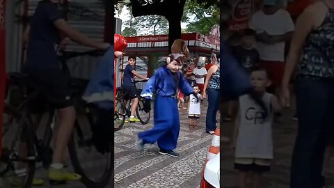 DANÇARINOS SUPER NINJAS DA CARRETA DA ALEGRIA FURACÃO, DANÇANDO FOFÃO, O MÁSKARA, BEN10 E PATATI