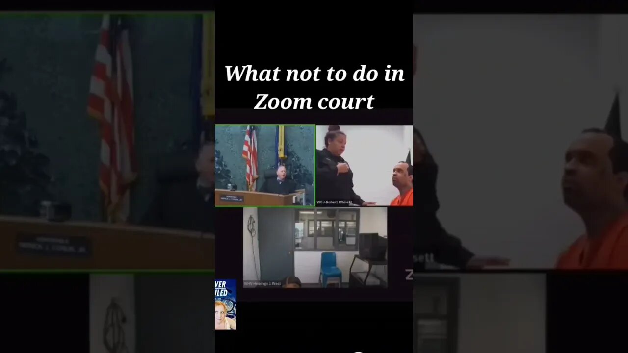 Zoom Court Shenanigans #zoomcourt #court #truecrime #crime