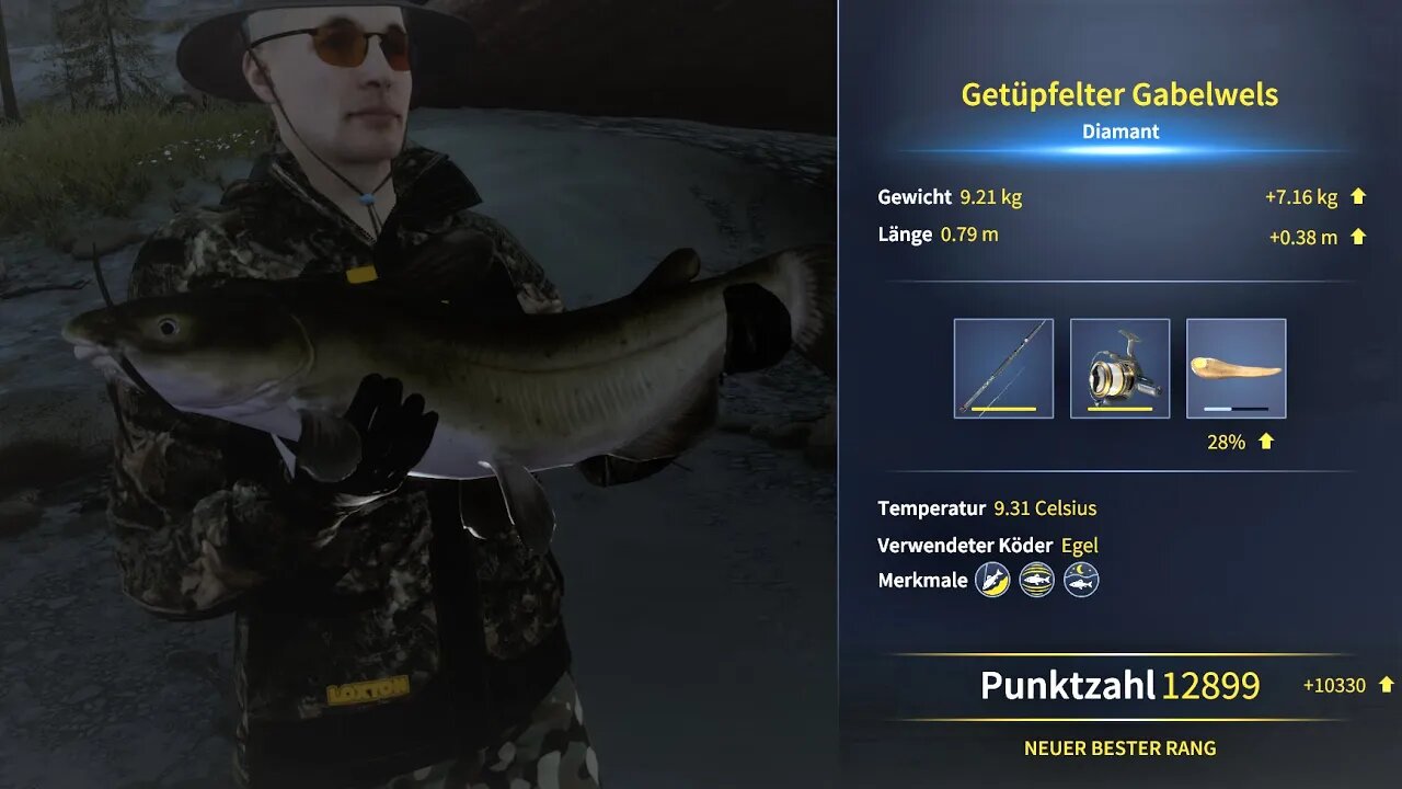 Call of the Wild The Angler Folge 15 Diamant getüpfelter Gabelwels