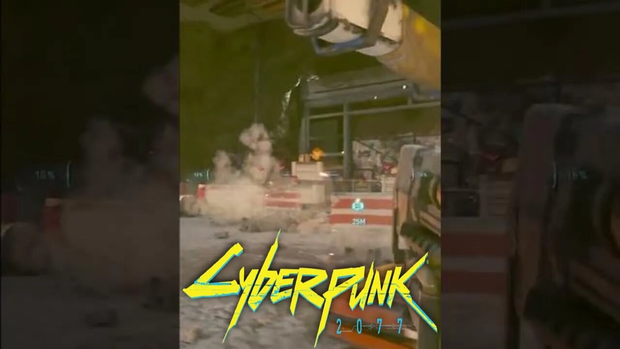 Cyberpunk 2077 Heavy MG Sound Glitch #shorts #cyberpunk2077