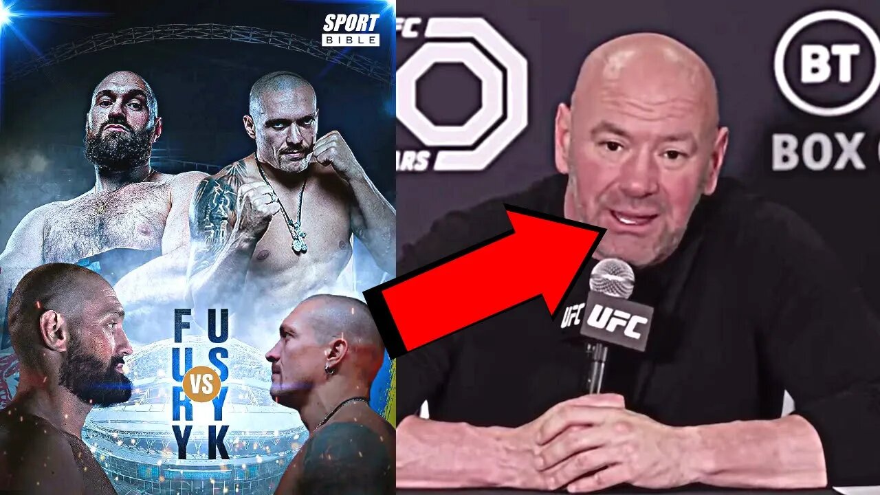 Dana White BRUTAL THOUGHTS On Tyson Fury vs Oleksandr Usyk Not Being FINALIZED