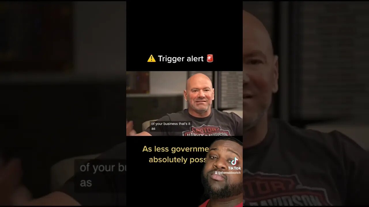 Dana White With A Warning Message To Americans