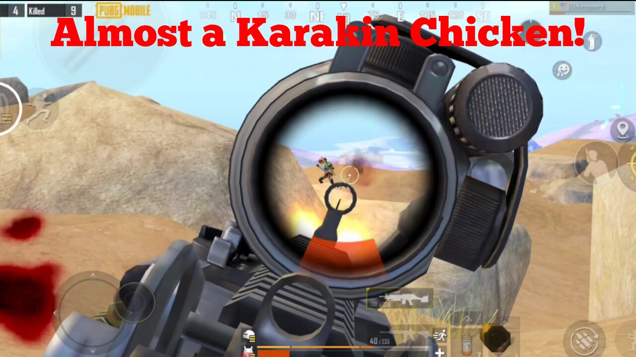 Almost a Karakin Chicken! - PubG Mobile