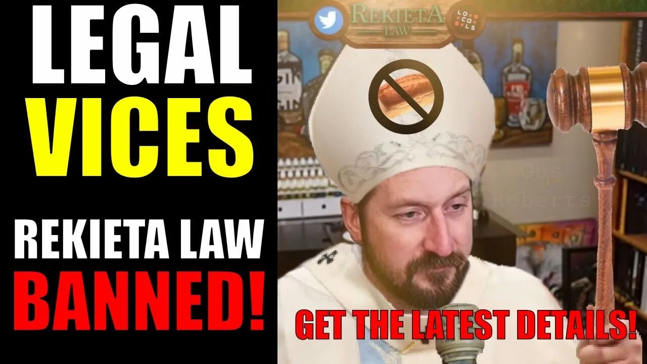 BREAKING: POPE Nick Rekieta BANNED from Youtube. Get the Lastest