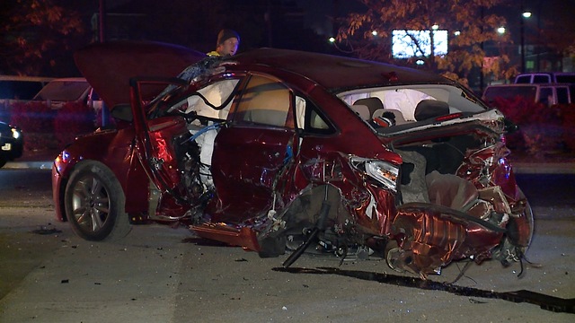 Two drivers involved in Akron crash after a canceled police chase arrested on warrants