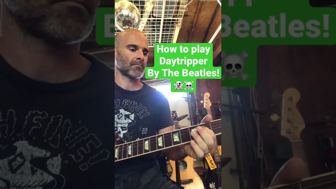 How to play Daytripper by The Beatles on Guitar