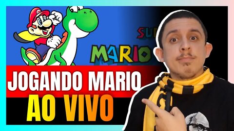 LIVE jogando SUPER MARIO e conversando sobre LIBERTARIANISMO