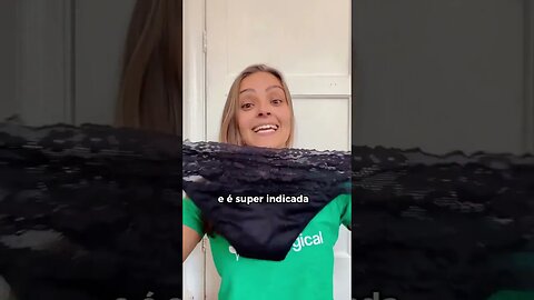 JÁ OUVIU FALAR DA CALCINHA MENSTRUAL? #SHORTS #MENSTRUAÇÃOZEROLIXO
